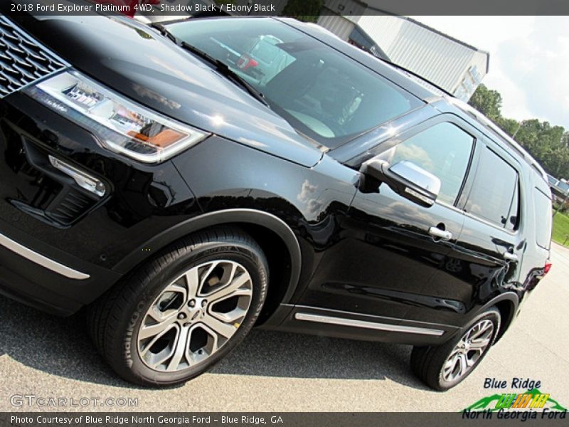 Shadow Black / Ebony Black 2018 Ford Explorer Platinum 4WD