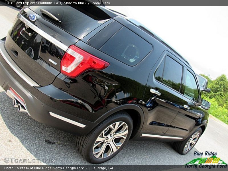 Shadow Black / Ebony Black 2018 Ford Explorer Platinum 4WD