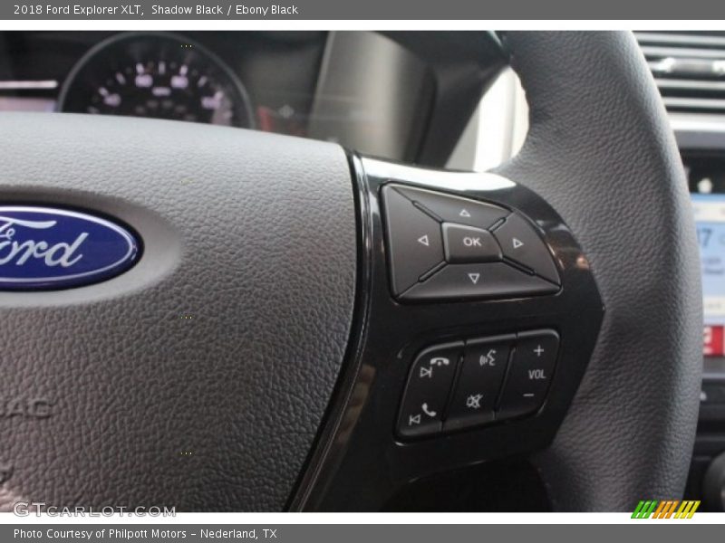 Shadow Black / Ebony Black 2018 Ford Explorer XLT