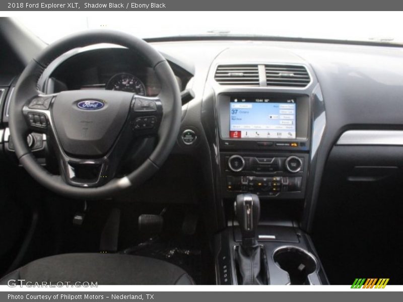 Shadow Black / Ebony Black 2018 Ford Explorer XLT