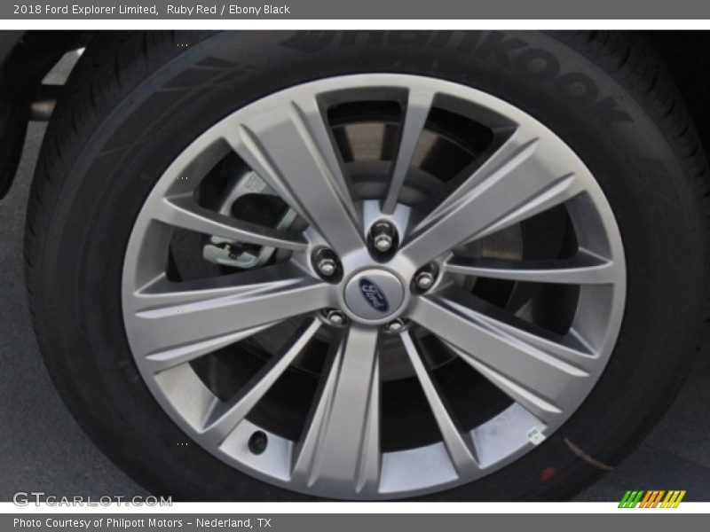 Ruby Red / Ebony Black 2018 Ford Explorer Limited