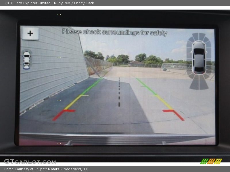 Ruby Red / Ebony Black 2018 Ford Explorer Limited