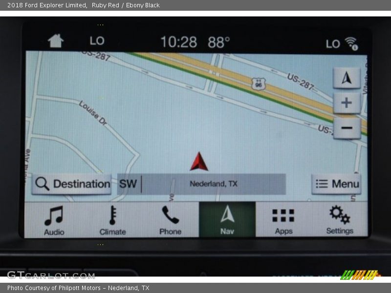 Ruby Red / Ebony Black 2018 Ford Explorer Limited