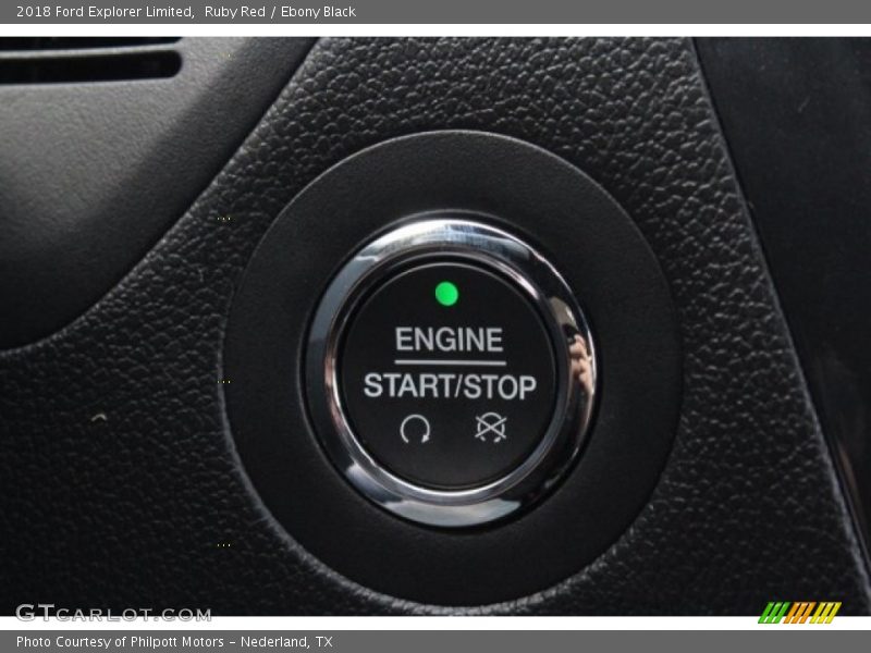 Ruby Red / Ebony Black 2018 Ford Explorer Limited