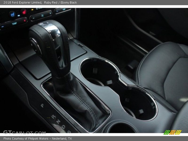 Ruby Red / Ebony Black 2018 Ford Explorer Limited