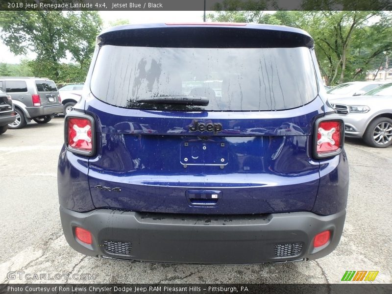 Jetset Blue / Black 2018 Jeep Renegade Latitude 4x4