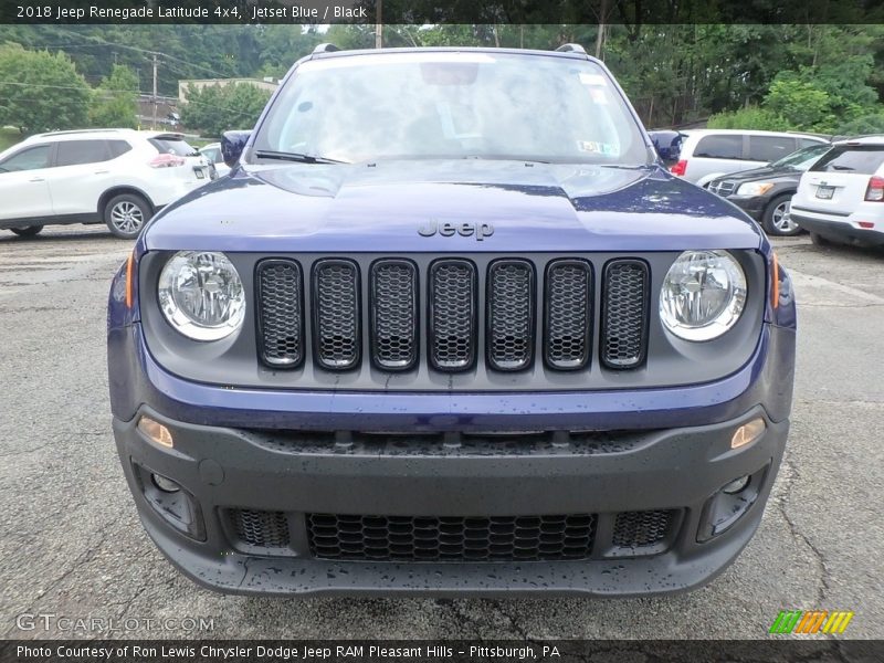 Jetset Blue / Black 2018 Jeep Renegade Latitude 4x4