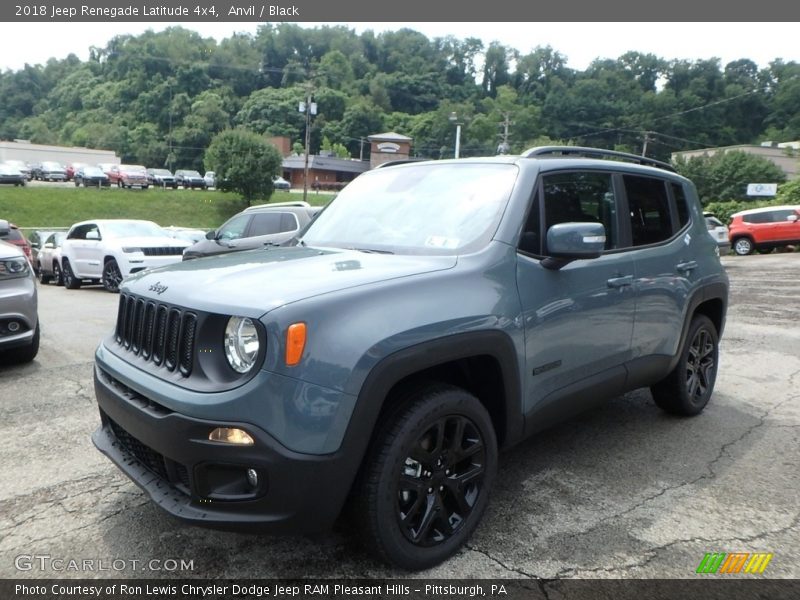 Anvil / Black 2018 Jeep Renegade Latitude 4x4