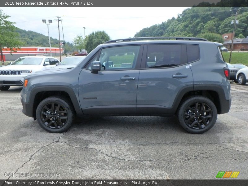 Anvil / Black 2018 Jeep Renegade Latitude 4x4