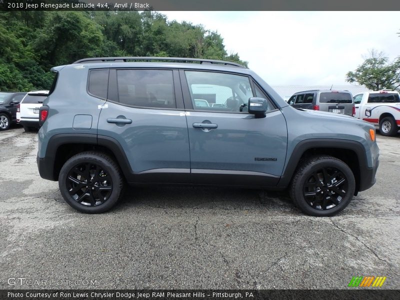 Anvil / Black 2018 Jeep Renegade Latitude 4x4