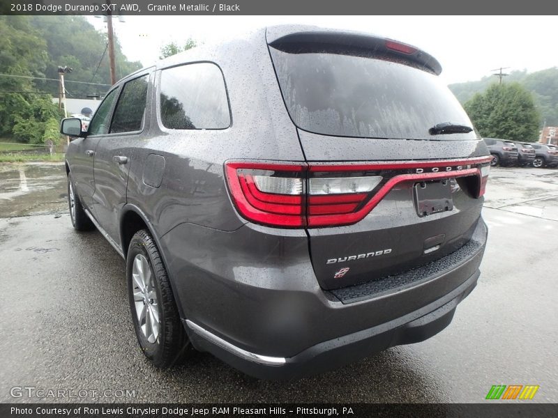 Granite Metallic / Black 2018 Dodge Durango SXT AWD