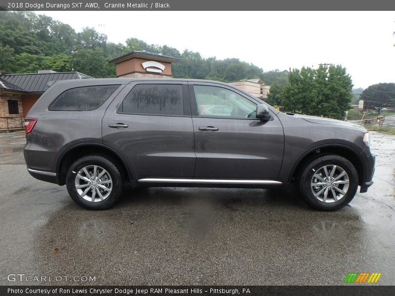 Granite Metallic / Black 2018 Dodge Durango SXT AWD