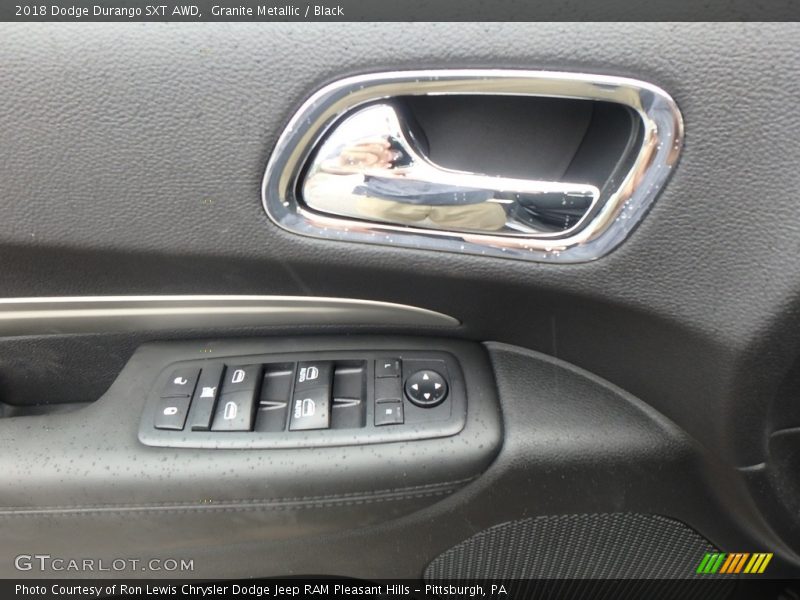 Granite Metallic / Black 2018 Dodge Durango SXT AWD