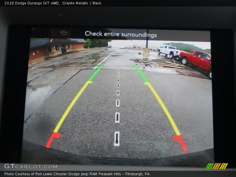 Granite Metallic / Black 2018 Dodge Durango SXT AWD
