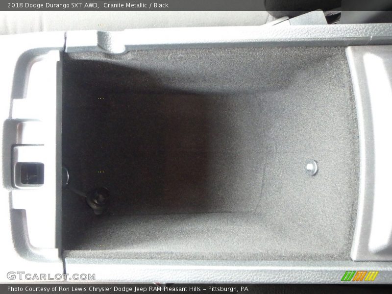 Granite Metallic / Black 2018 Dodge Durango SXT AWD