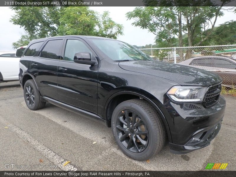 DB Black Crystal / Black 2018 Dodge Durango SXT AWD