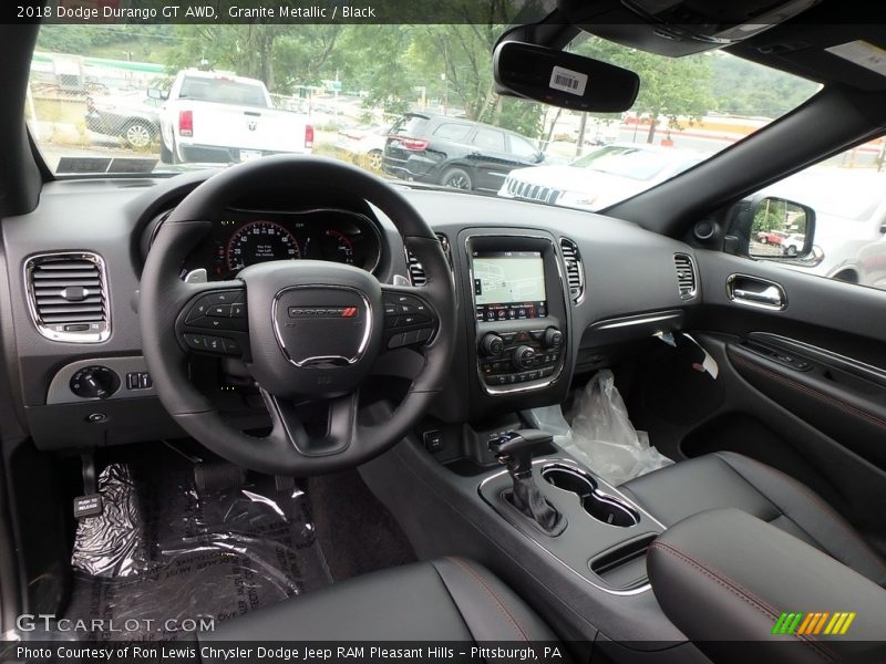 Granite Metallic / Black 2018 Dodge Durango GT AWD