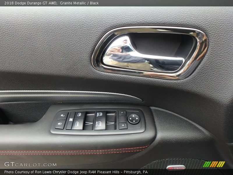 Granite Metallic / Black 2018 Dodge Durango GT AWD