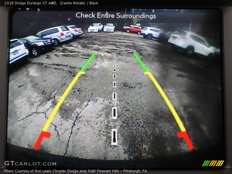 Granite Metallic / Black 2018 Dodge Durango GT AWD