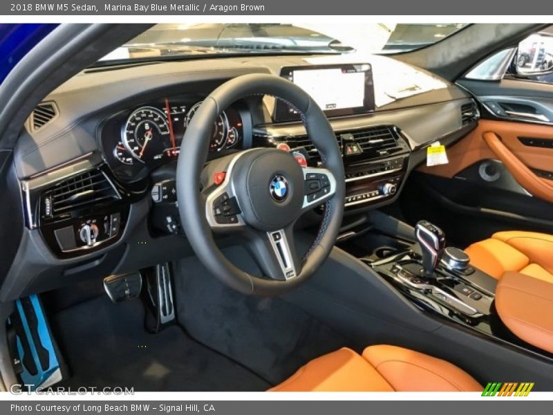 Front Seat of 2018 M5 Sedan