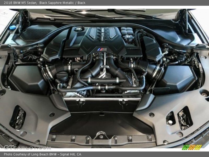 Black Sapphire Metallic / Black 2018 BMW M5 Sedan