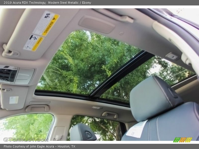 Modern Steel Metallic / Ebony 2019 Acura RDX Technology