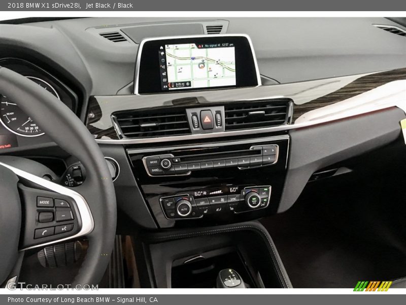 Jet Black / Black 2018 BMW X1 sDrive28i