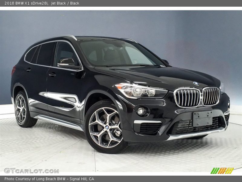 Jet Black / Black 2018 BMW X1 sDrive28i
