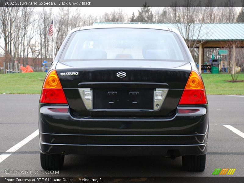 Black Onyx / Black 2002 Suzuki Aerio GS Sedan