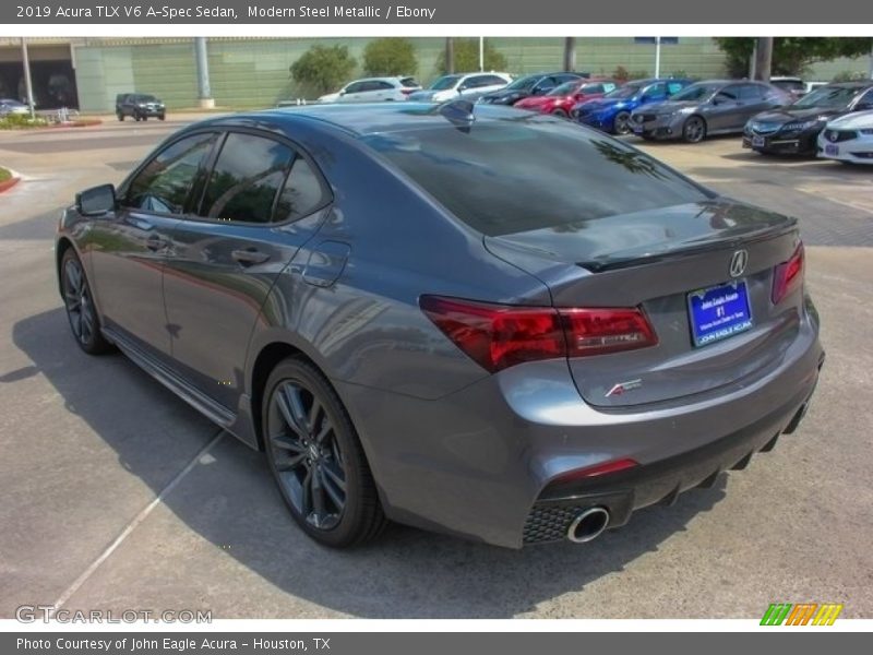 Modern Steel Metallic / Ebony 2019 Acura TLX V6 A-Spec Sedan