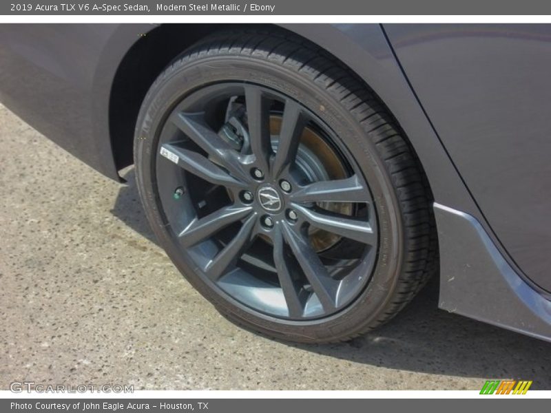 Modern Steel Metallic / Ebony 2019 Acura TLX V6 A-Spec Sedan