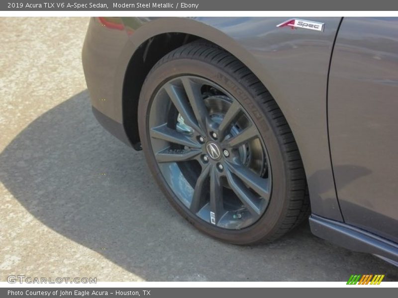 Modern Steel Metallic / Ebony 2019 Acura TLX V6 A-Spec Sedan