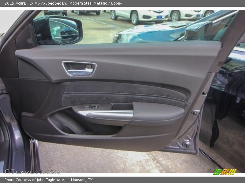 Modern Steel Metallic / Ebony 2019 Acura TLX V6 A-Spec Sedan