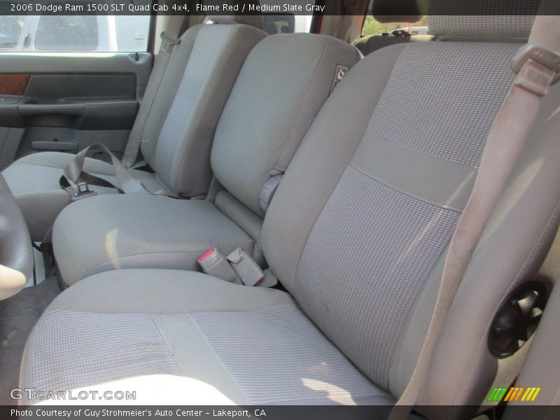 Flame Red / Medium Slate Gray 2006 Dodge Ram 1500 SLT Quad Cab 4x4