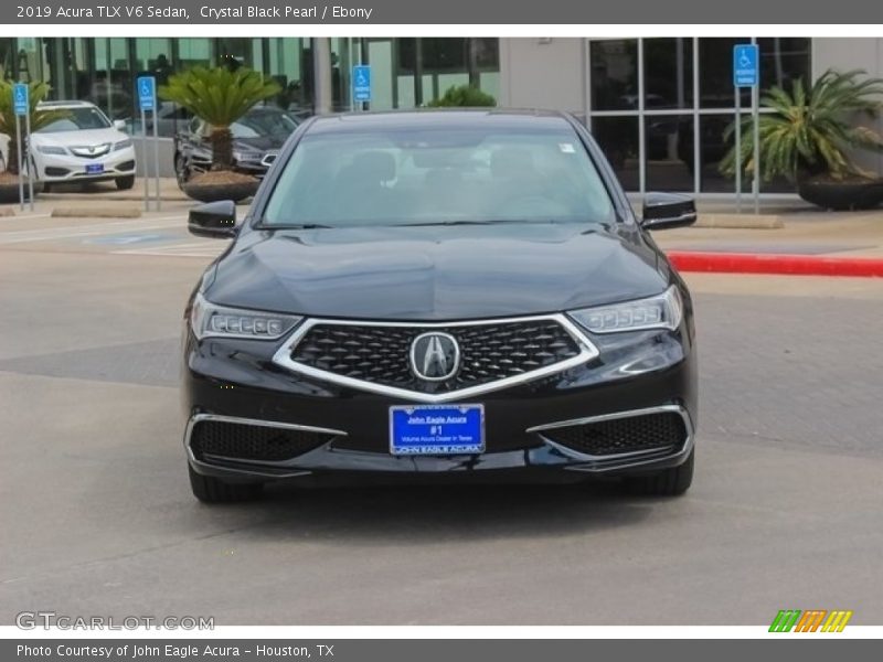 Crystal Black Pearl / Ebony 2019 Acura TLX V6 Sedan