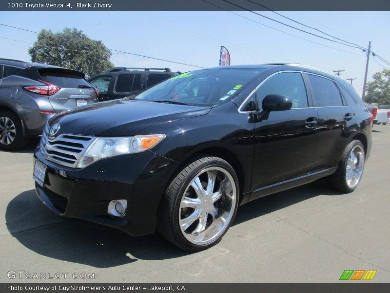 Black / Ivory 2010 Toyota Venza I4