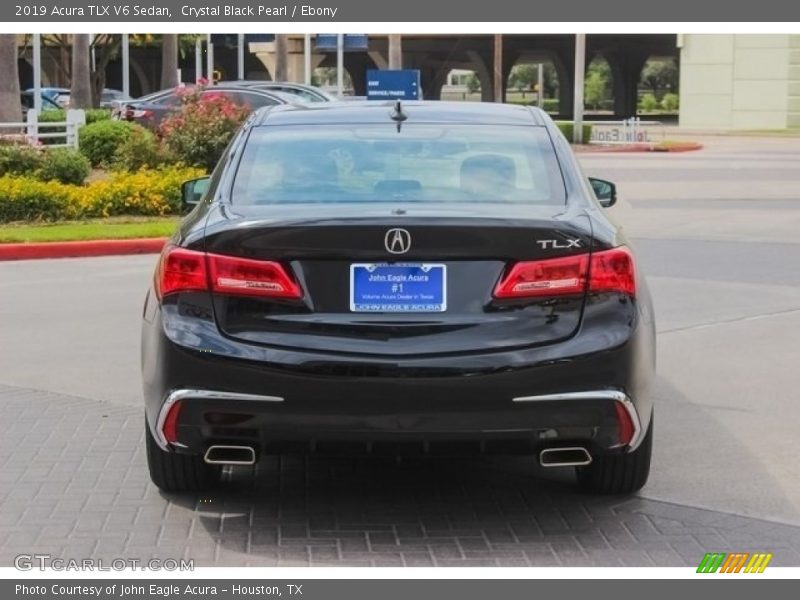 Crystal Black Pearl / Ebony 2019 Acura TLX V6 Sedan