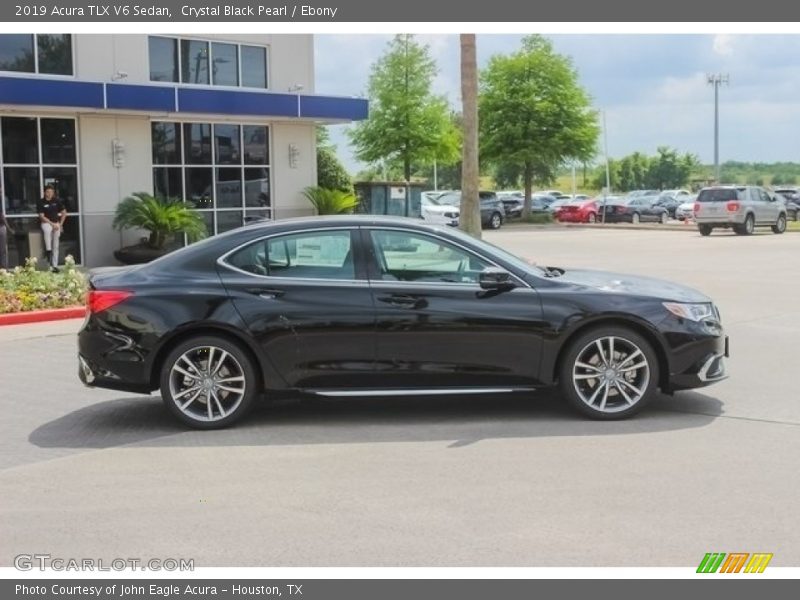 Crystal Black Pearl / Ebony 2019 Acura TLX V6 Sedan