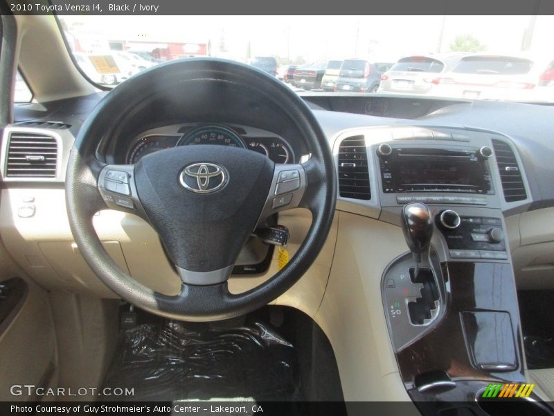 Black / Ivory 2010 Toyota Venza I4