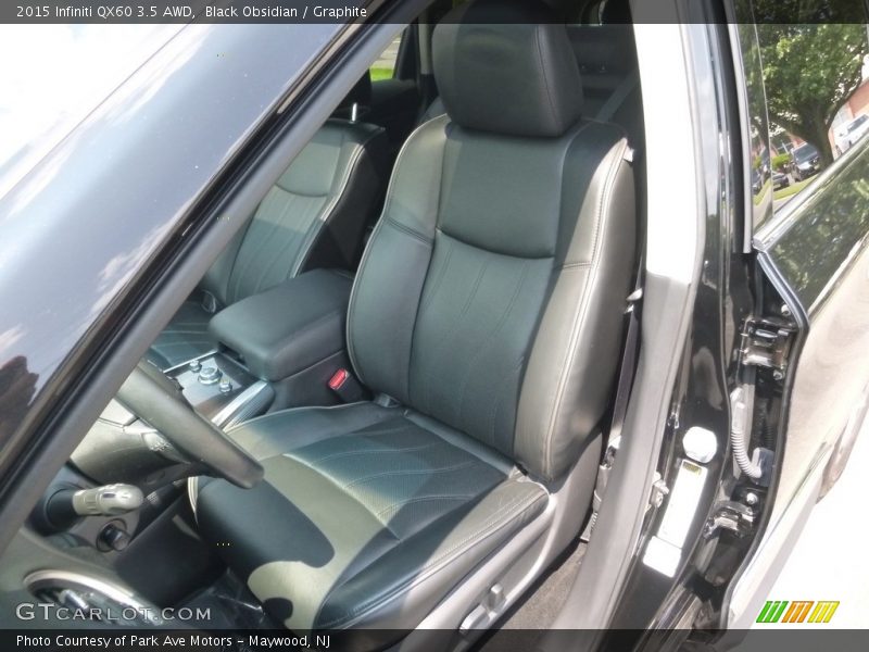 Black Obsidian / Graphite 2015 Infiniti QX60 3.5 AWD