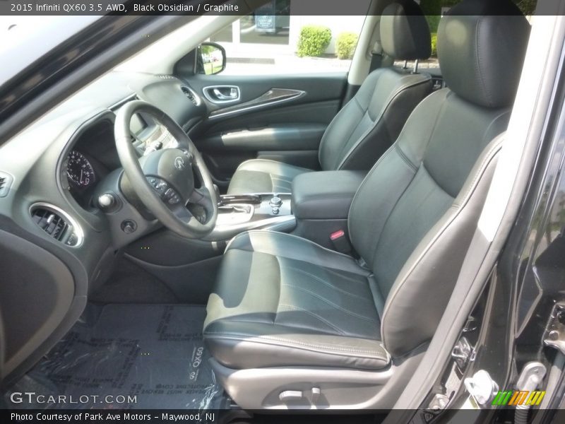 Black Obsidian / Graphite 2015 Infiniti QX60 3.5 AWD
