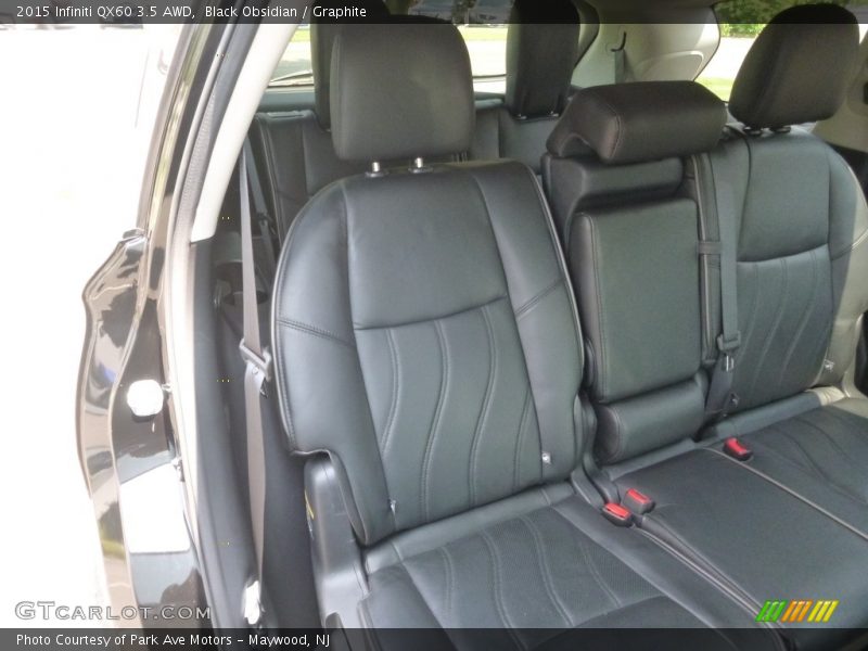 Black Obsidian / Graphite 2015 Infiniti QX60 3.5 AWD