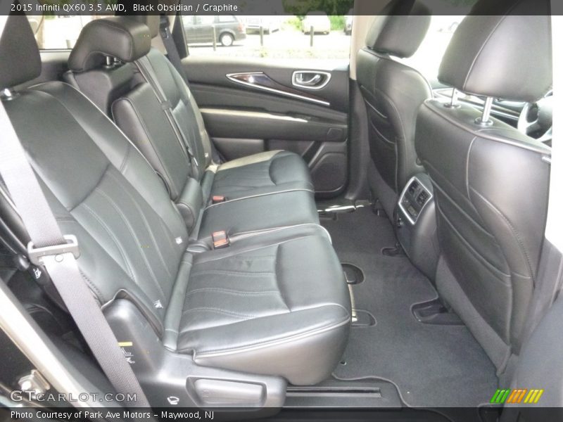 Black Obsidian / Graphite 2015 Infiniti QX60 3.5 AWD