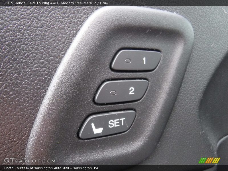 Modern Steel Metallic / Gray 2015 Honda CR-V Touring AWD
