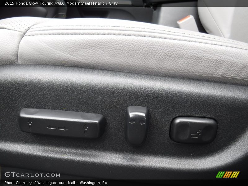 Modern Steel Metallic / Gray 2015 Honda CR-V Touring AWD