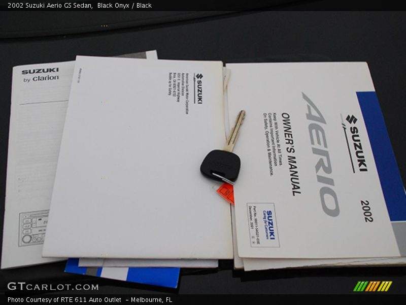 Black Onyx / Black 2002 Suzuki Aerio GS Sedan