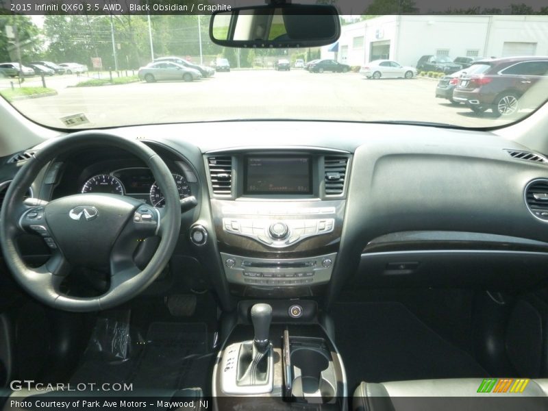 Black Obsidian / Graphite 2015 Infiniti QX60 3.5 AWD