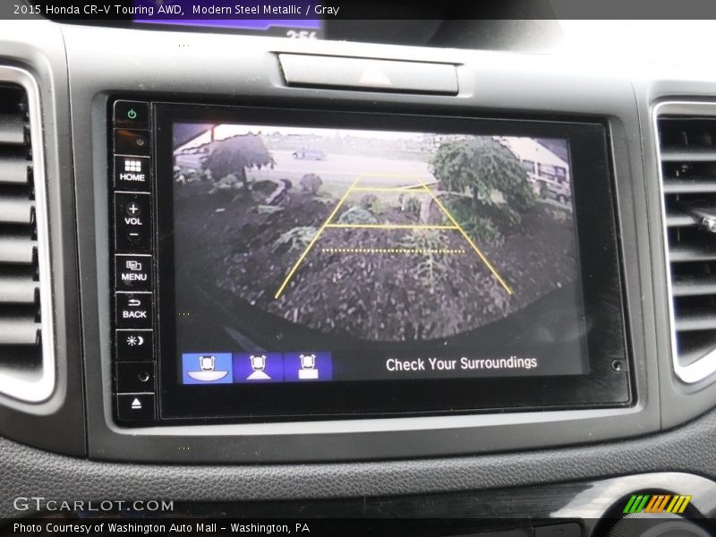 Modern Steel Metallic / Gray 2015 Honda CR-V Touring AWD