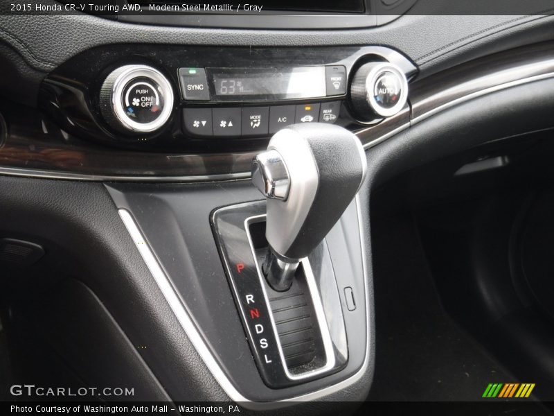 Modern Steel Metallic / Gray 2015 Honda CR-V Touring AWD