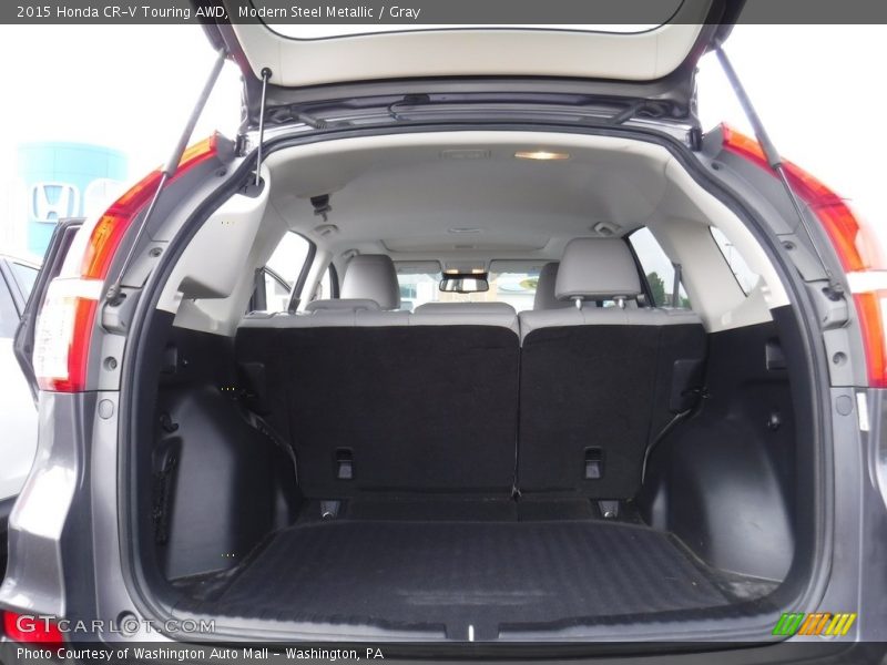 Modern Steel Metallic / Gray 2015 Honda CR-V Touring AWD